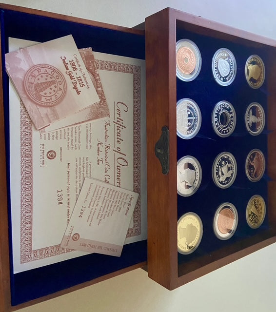 The Australian Historical Coin Collection Complete Part 2, Perth Mint - 12 Coins