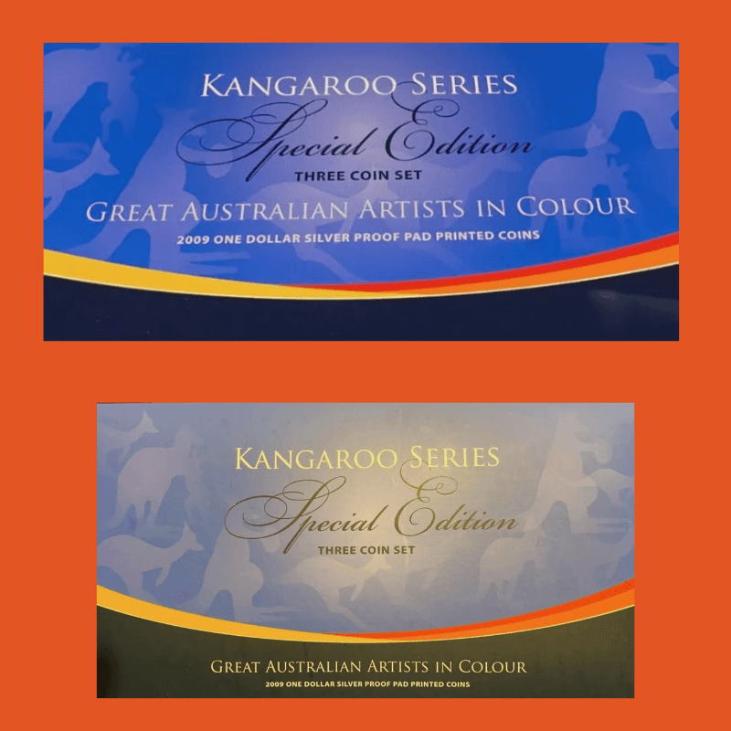 2009 Kangaroo Series Special Edition Three-Proof $1 Coin Set