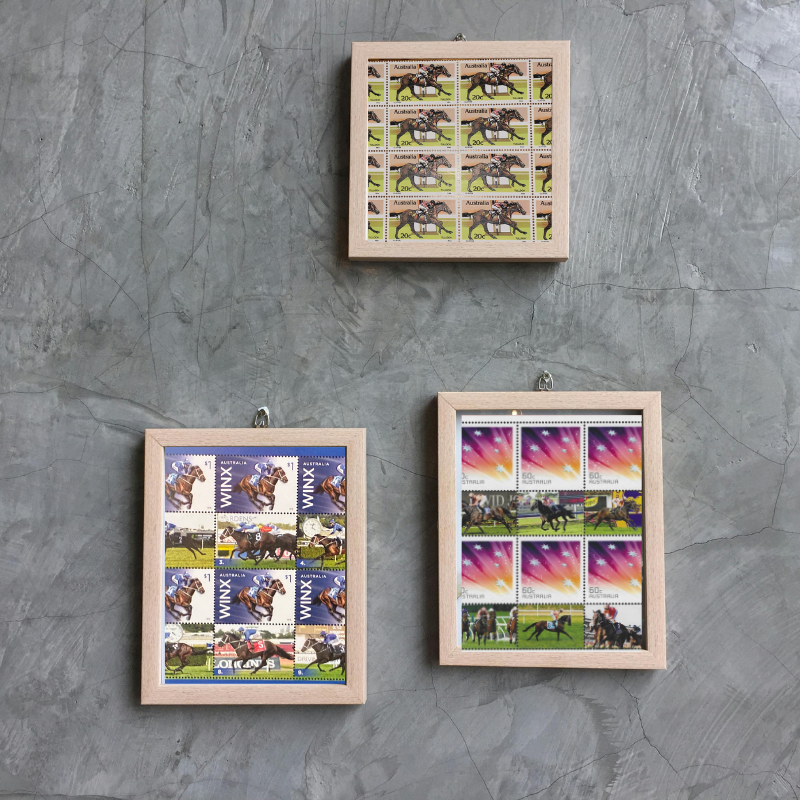 Black Caviar Framed Stamp Gift Set