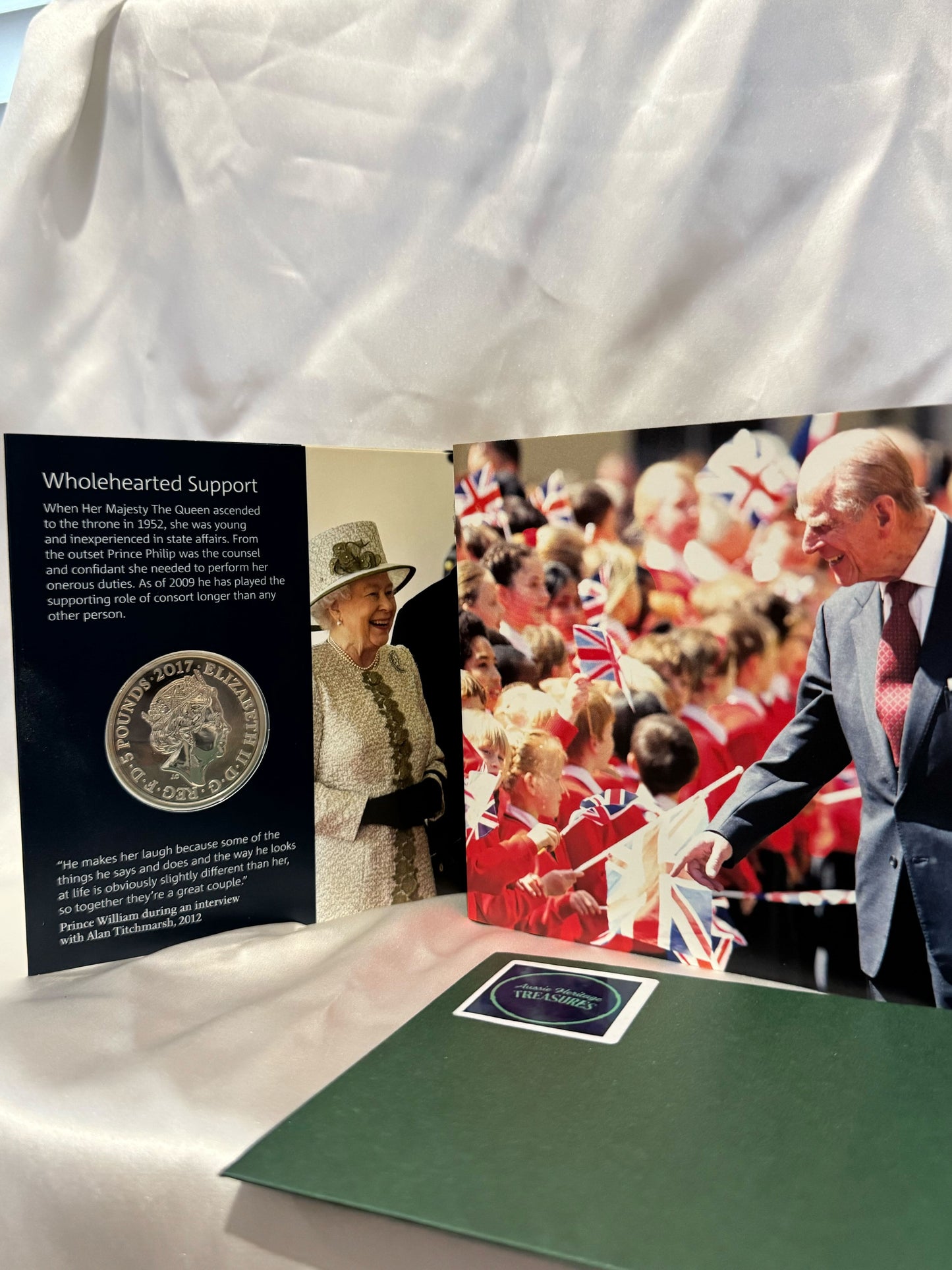 2017 £5 Five Pounds Crown Coin Pack – Prince Philip: Life of Service (Limited Edition)