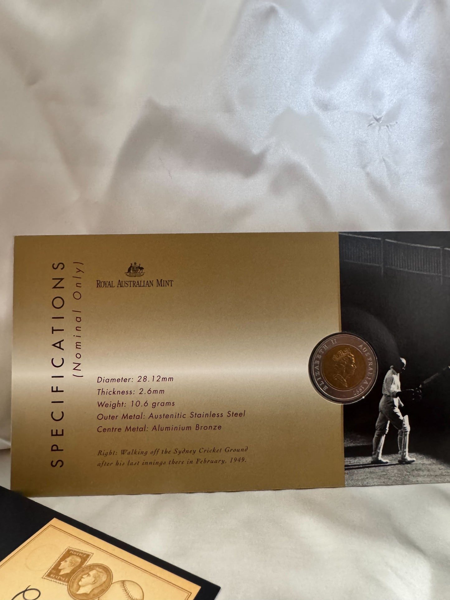 1997 Australian Legends – Sir Donald Bradman $5 Coin | Royal Australian Mint