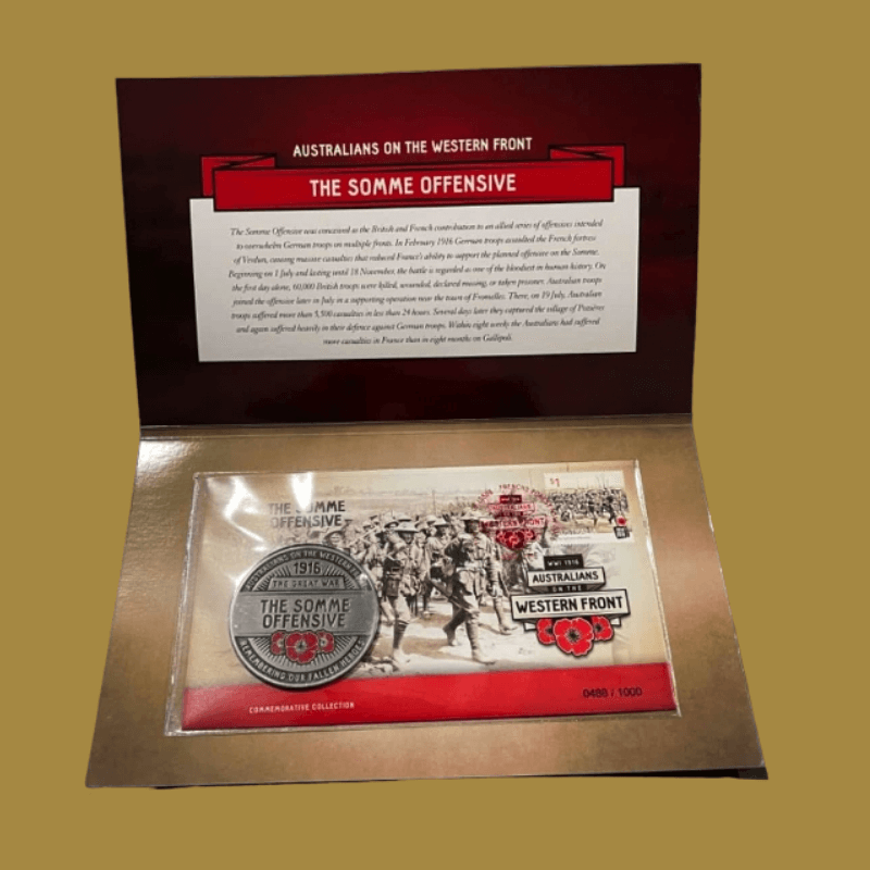 The Western Front 5 Medallion Commemorative Collection – Limited Edition ANZAC Tribute Set