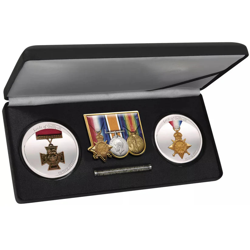 2009 Sand of Gallipoli (SoG 09) Set of Two Limited Edition Medallions