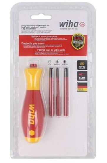 Wiha Germany 43449 Set: screwdriver slimVario insulated