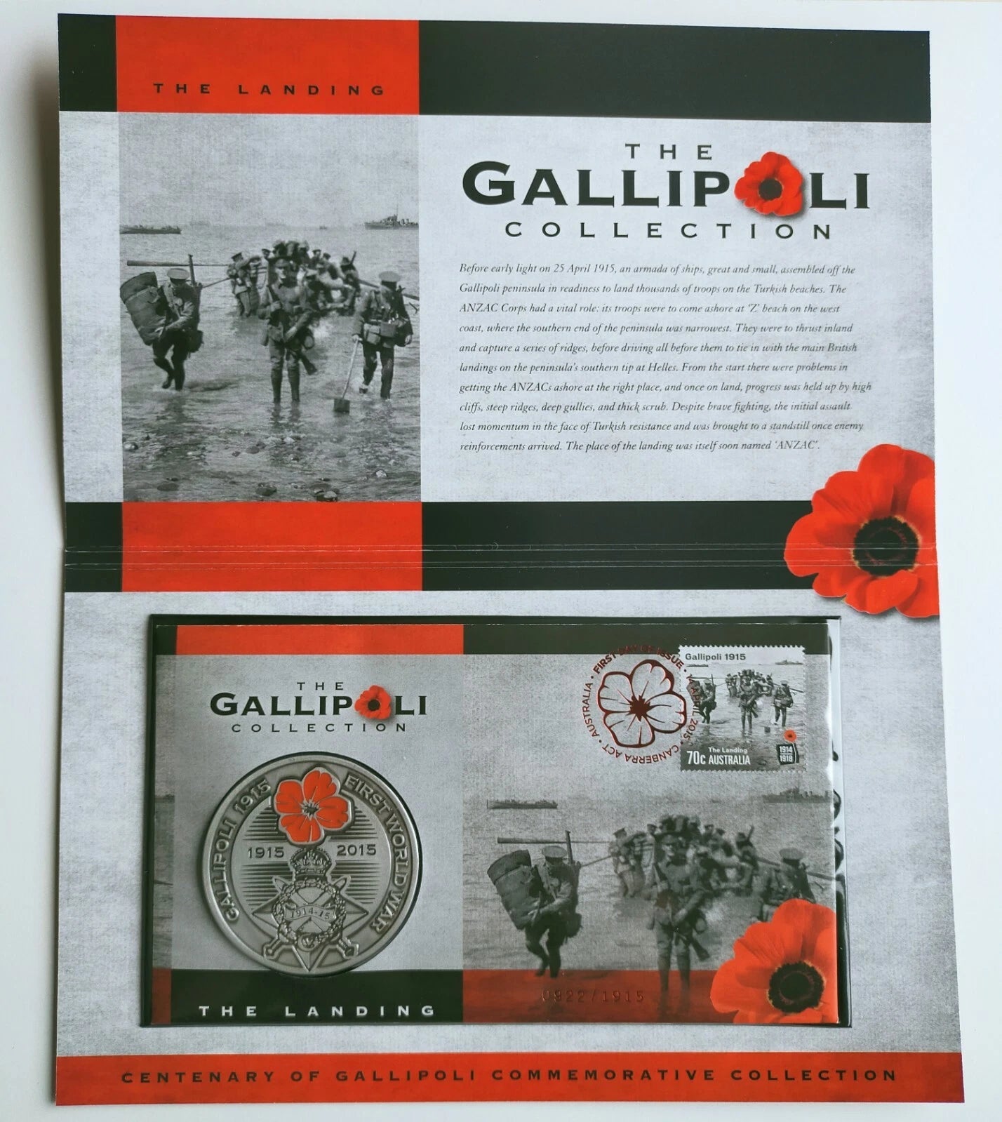 The Gallipoli Collection - 2015 Centenary of Gallipoli Commemorative 5 Medallion Set