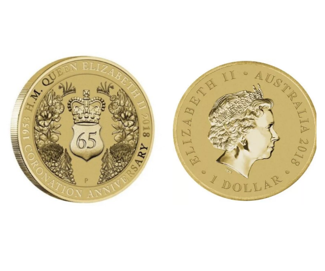 2018 Coin Cover Queen Elizabeth II 65th Anniversary of Coronation