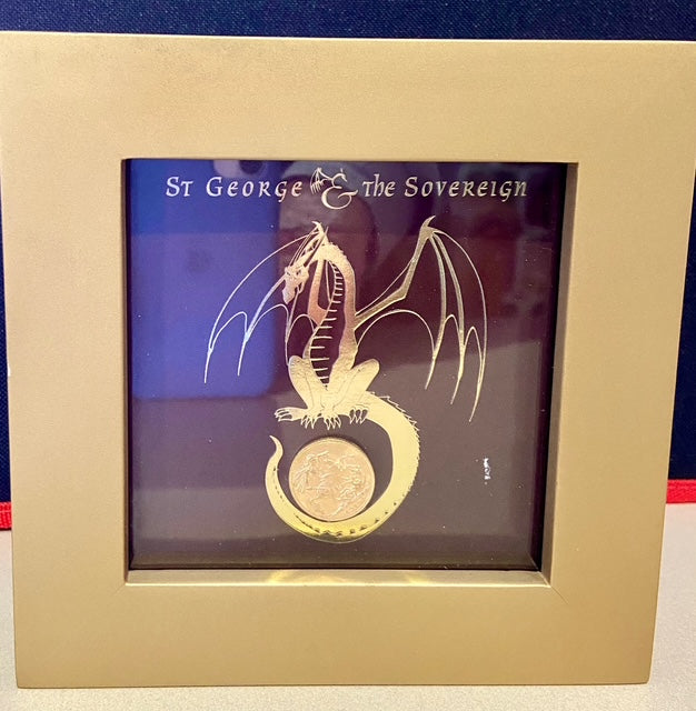 1918 Perth Gold Sovereign – “St George & The Sovereign” Limited Presentation