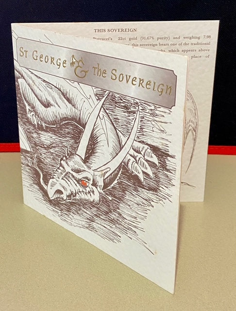 1918 Perth Gold Sovereign – “St George & The Sovereign” Limited Presentation