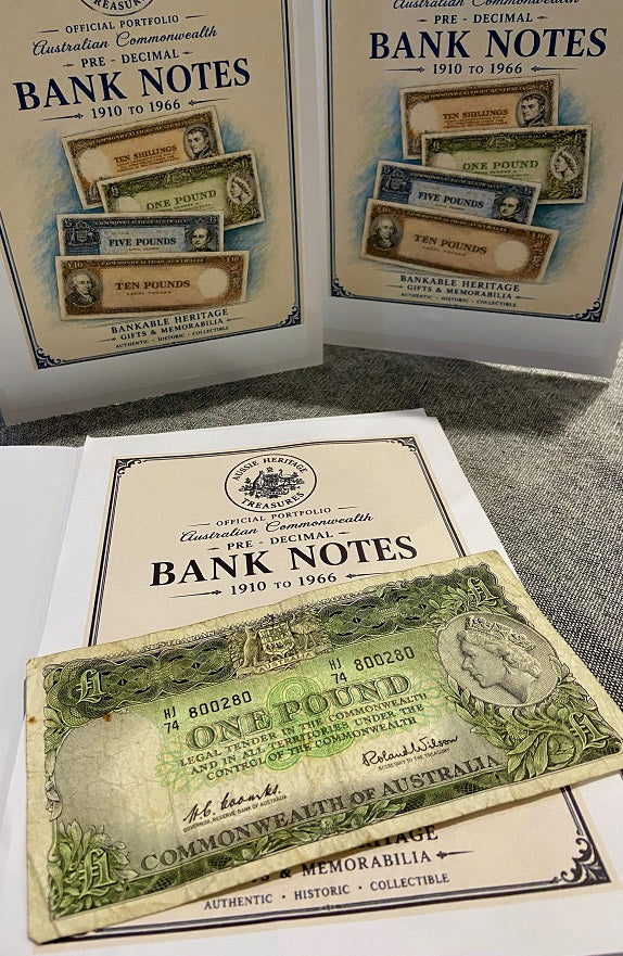 Commonwealth of Australian One Pound Banknote – 1953 Crowning a New Queen