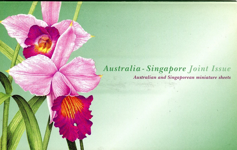 1998 Joint Issue With Singapore Post Pack Australian & Singapore Stamps