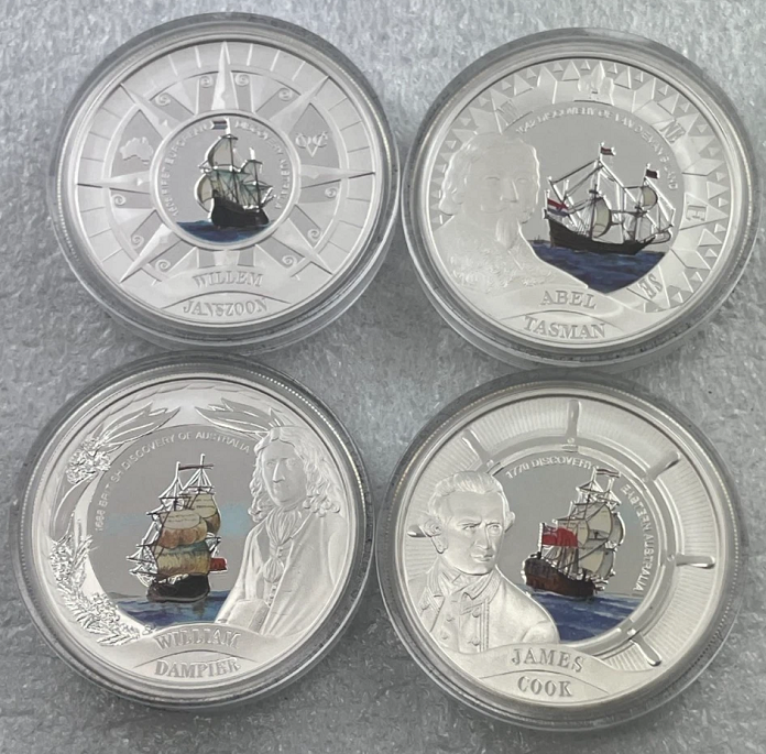 Australian Maritime Heritage 2006 Perth Mint 4 x Silver Proof Coins