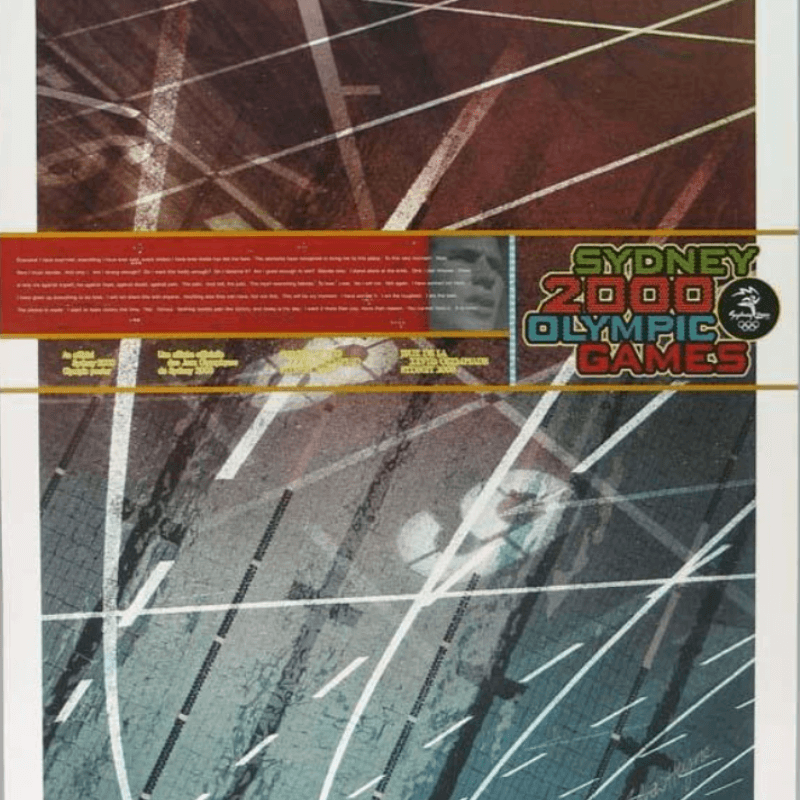 Official Sydney 2000 Olympic Games Poster – Andrew Hoyne