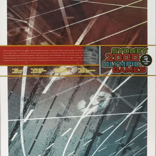 Official Sydney 2000 Olympic Games Poster – Andrew Hoyne