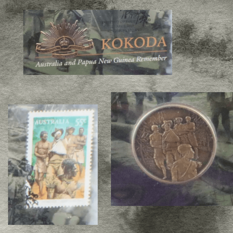 2010 Australia Post Kokoda "Anzac – Their Spirit, Our Pride" Medallion PNC – Limited Edition