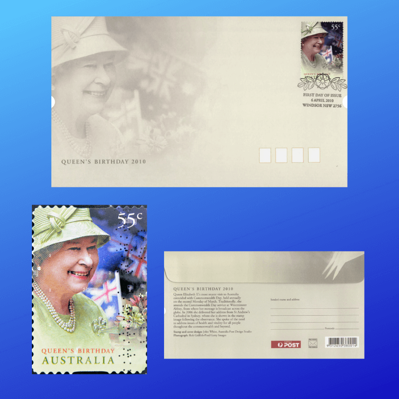 2010 Queen’s Birthday 1st Day Cover - FDC