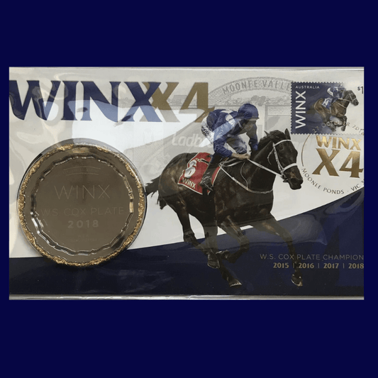 2018 WINX x4 Medallion Cover PNC #9 – W.S. Cox Plate Champion