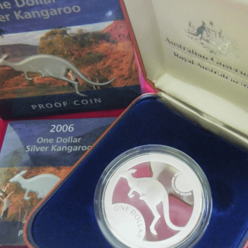 Silver Proof Kangaroo