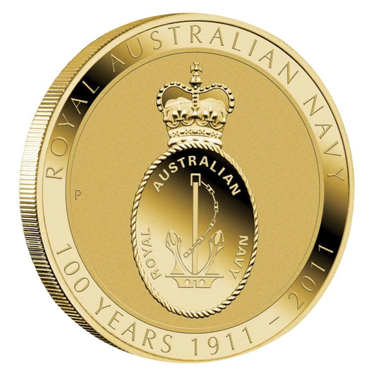 2011 Royal Australian Navy Centenary 1911–2011 – Perth Mint Commemorative Coin