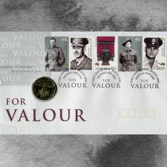 2000 For Valour PNC – Centenary of Australia’s First Victoria Cross Limited edition