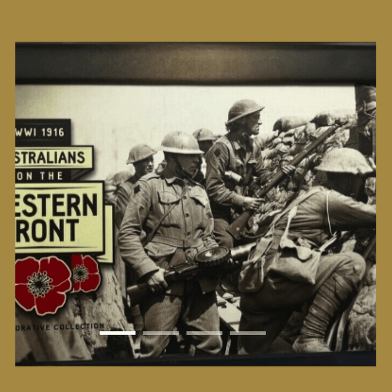 The Western Front 5 Medallion Commemorative Collection – Limited Edition ANZAC Tribute Set