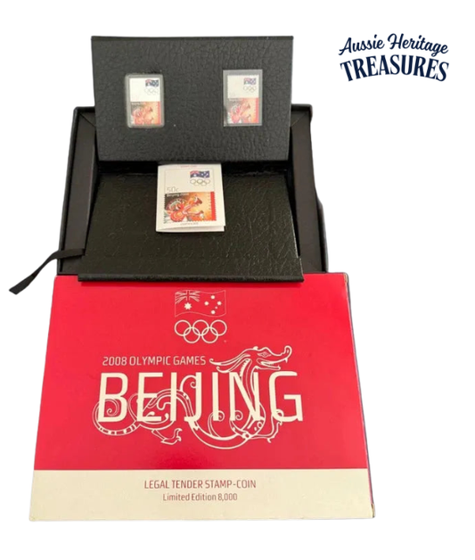 2008 Olympic Games Beijing Legal Tender Stamp-Coin – Limited Edition