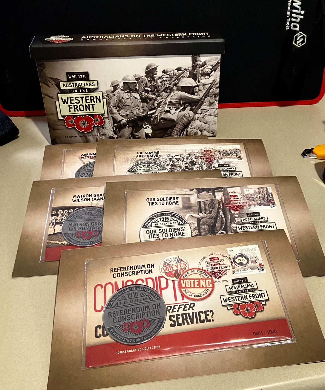 WW1 Western Front 5 Medallion Commemorative Collection – Limited Edition