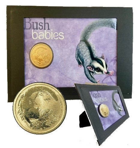 Perth Mint Australian Heritage 2011 $1 Coin Bush Babies Sugar Glider