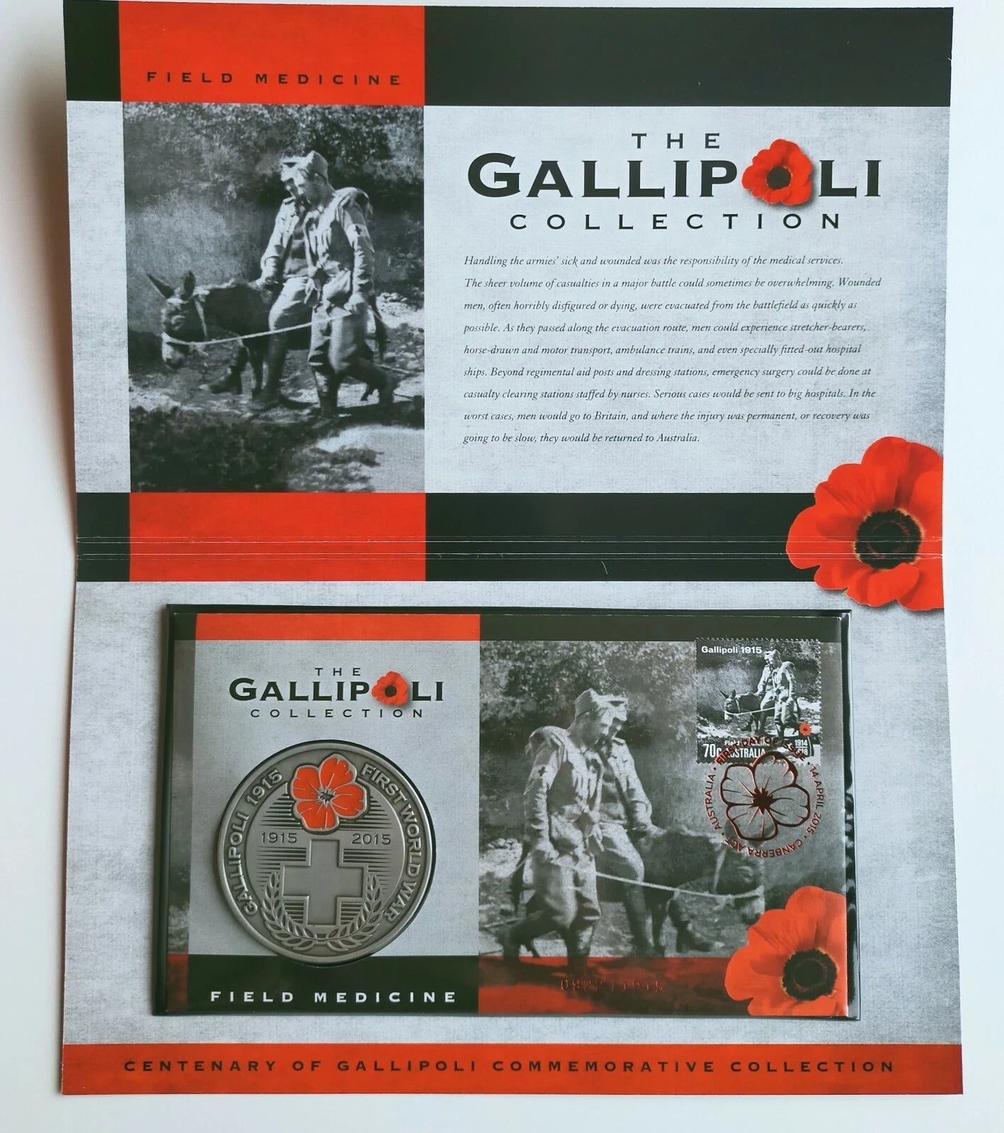 The Gallipoli Collection - 2015 Centenary of Gallipoli Commemorative 5 Medallion Set