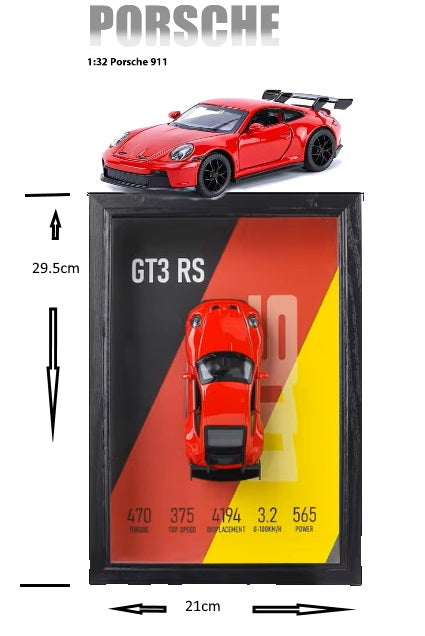 Porsche 1:32 911 GT3 RS Alloy Sports Car Model Diecast