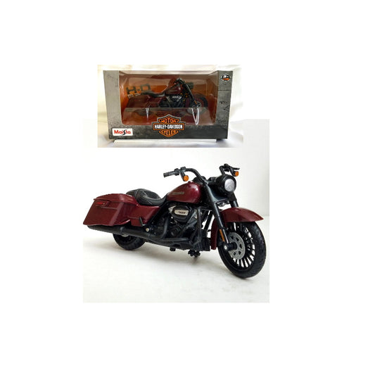 2017 Harley Davidson Road King Special, Burgundy Series 31360 Maisto