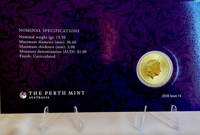 2018 One Dollar Queen Elizabeth II 65th Anniversary of Coronation