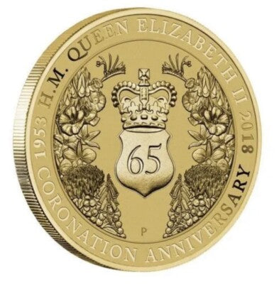 2018 One Dollar Queen Elizabeth II 65th Anniversary of Coronation