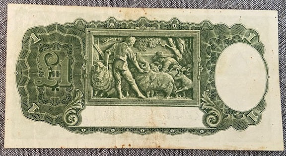 1961 Commonwealth of Australia One Pound Bank Note - A Personal Gift