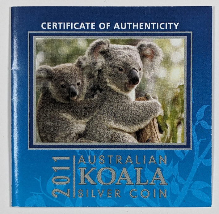 Perth Mint 2011 Australian Koala Proof Coin