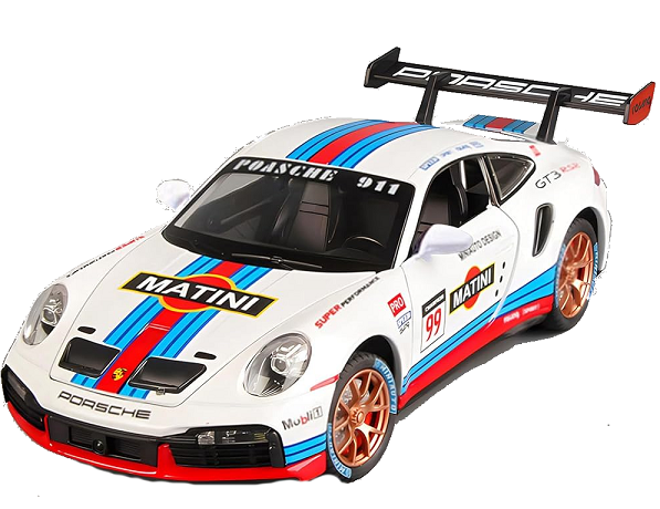 Porsche 911 GT3 RSR 1:32 Scale Model Car in Photo Frame