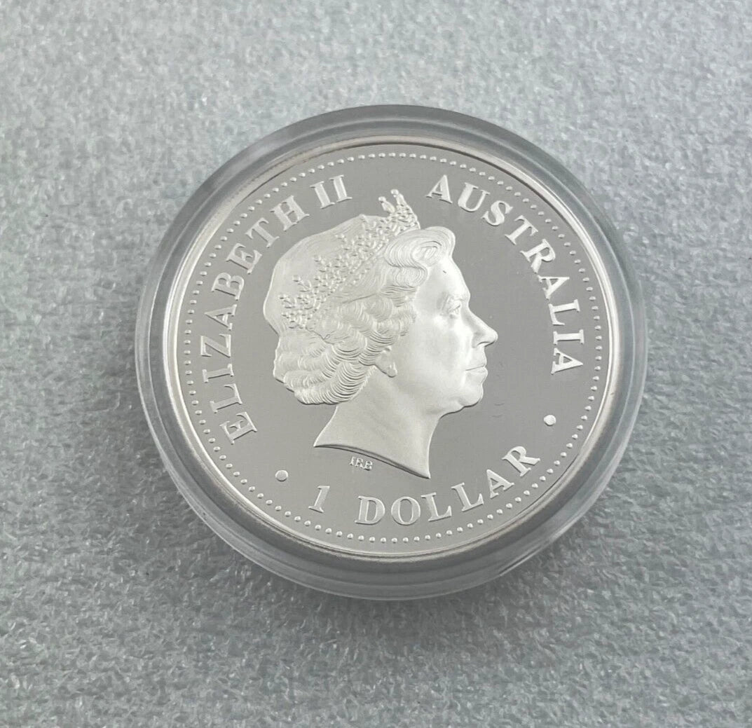2006 “Australia on the Map” 1oz Silver Proof $1 Coin – Limited Edition No. 04840/10,000