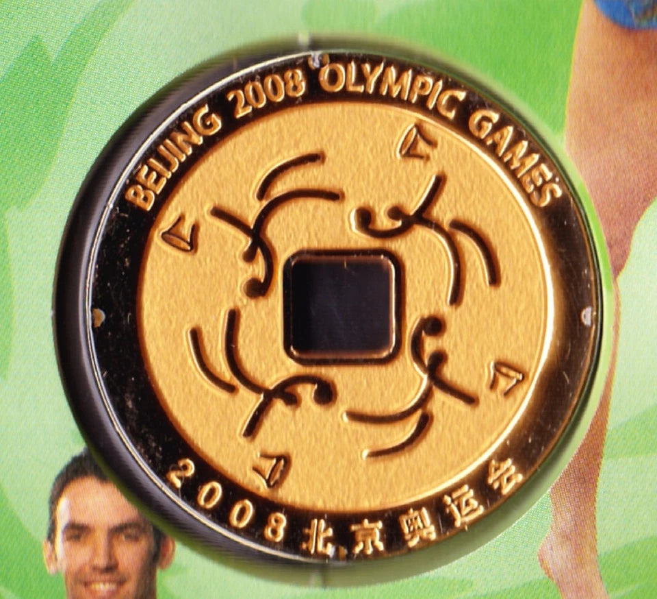 2008 Limited Edition Beijing Olympic Games Medallions Cover Free post
