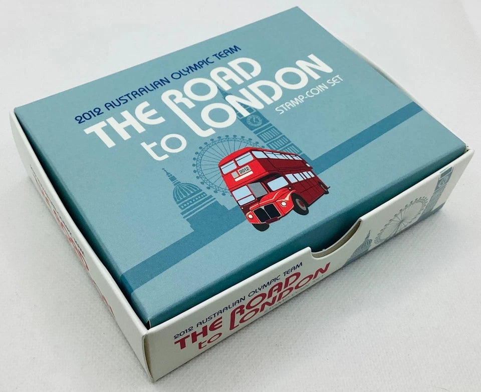 2012 Limited Edition – The Road to London Stamp & 60c Proof Silver Coin