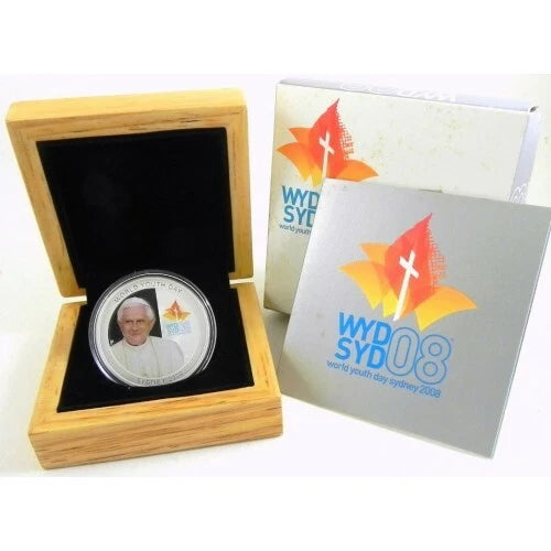 2008 $1 Silver Proof Coin – World Youth Day Sydney