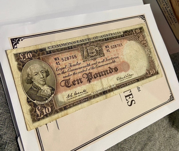 Commonwealth Of Australia Ten Pound Note - 1960 Heritage Legal Tender