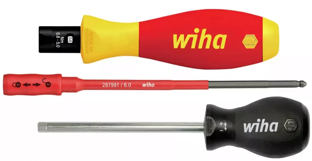 Wiha TorqueVario®-S Electric Screwdriver Set 3 Piece 2872 - German Made