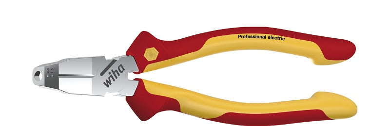 Plier Professional Electricians (3 in 1) Tri-Cut VDE Insulated - Wiha 38552